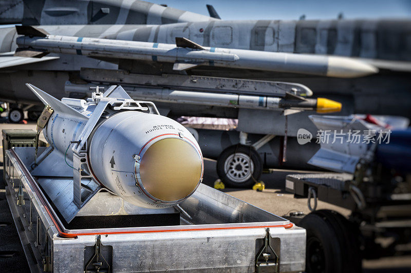 F-16战斗机使用的美国空对地AGM-65 Maverick导弹